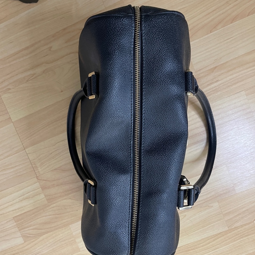 Tory Burch Black Saffiano Leather Doctors Satchel come with original dust cover - Picture 8 of 17